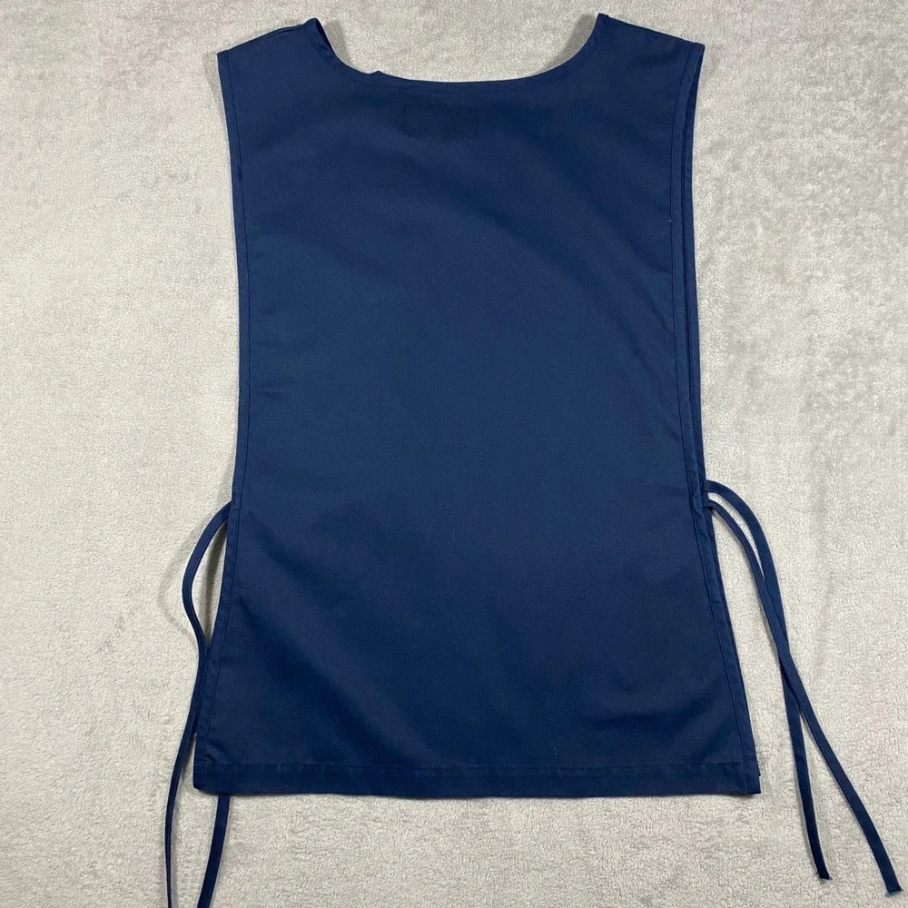 True Value Hardware Apron Vest Unisex XL Navy‎ Blue Vintage Workwear 34836ZNW